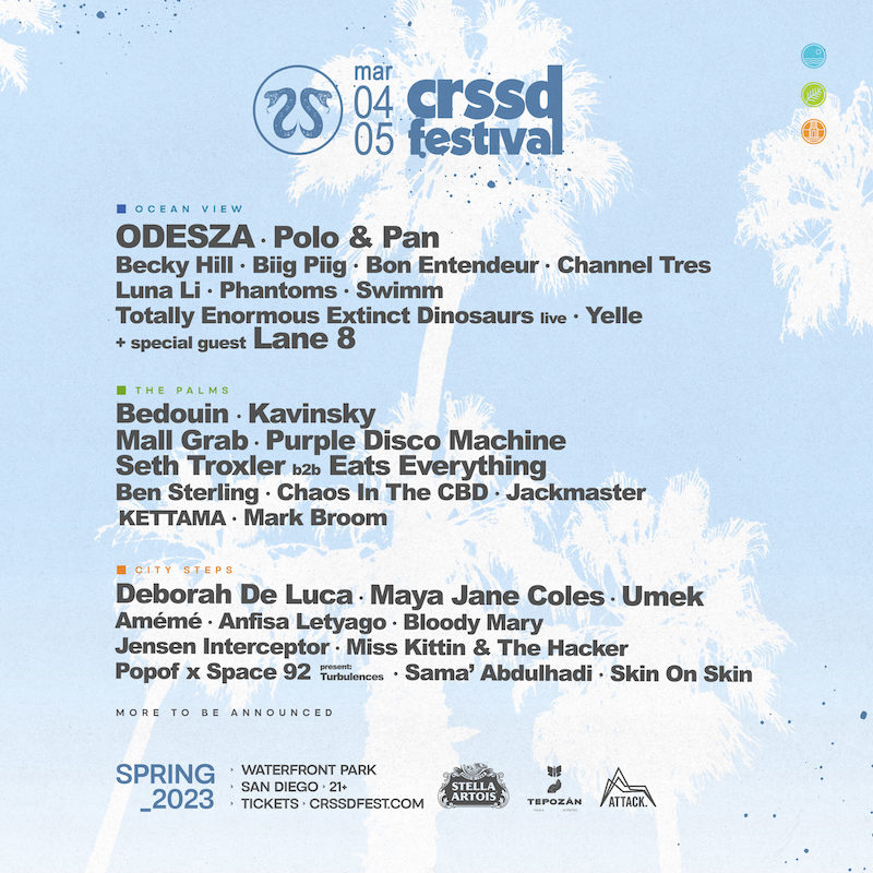 CRSSD Festival - Saturday at Odesza Concerts