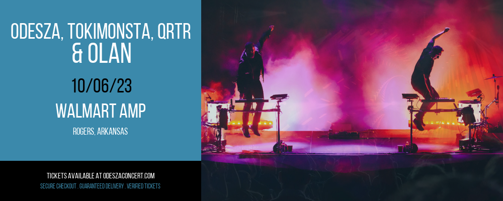 Odesza at Walmart AMP